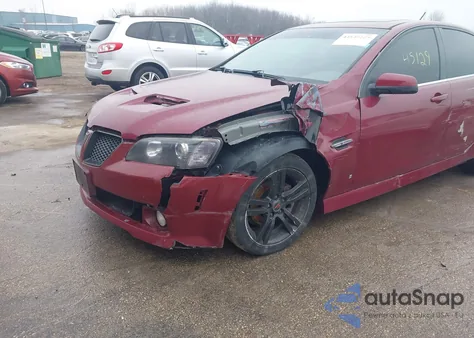 2009 Pontiac G8 z USA, uszkodzony, nr VIN 6G2ER57769L164450